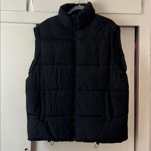Cotton On Black Puffer Vest